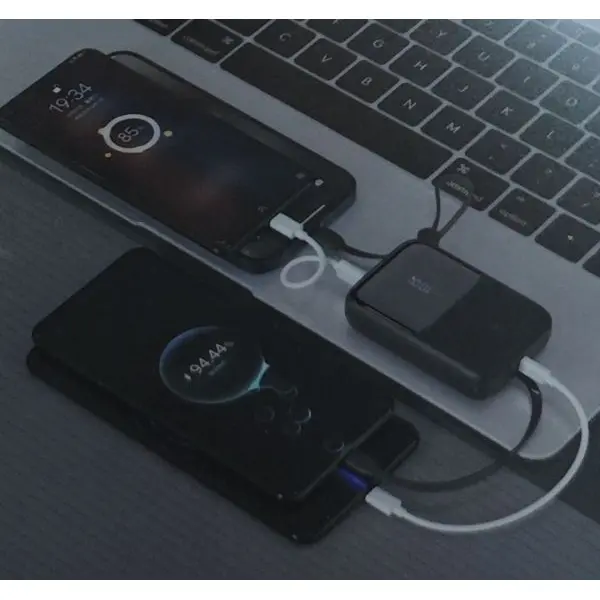 ZEQI ZE-X12 10000mAh 22.5W Fast Charging Mini Power Bank with Built-in Cable - Image 5