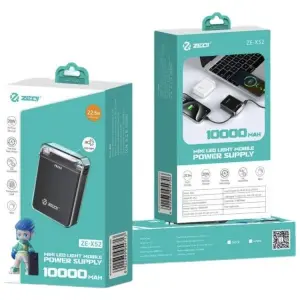 ZEQI ZE-X52 10000mAh 22.5W Fast Charging Mini Power Bank
