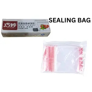 Zip Lock Plastic Bags