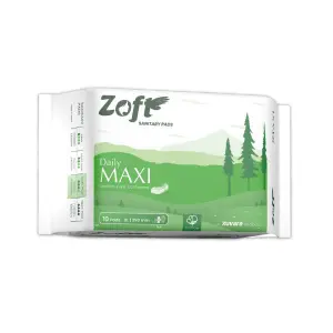 Zoft Daily Maxi Sanitary Pads - XL - 290 mm (Pack of 10)