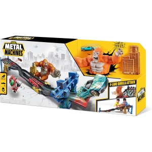 ZURU Metal Machines Playset Series 1 4-Lane Madness - Bulk 4 pcs (No Inner, STD Colour) (S001)