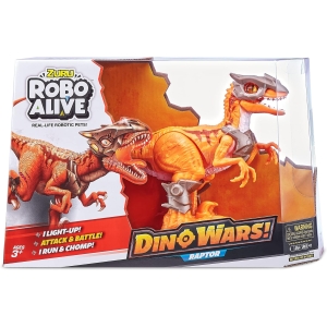 ZURU Robo Alive Dino Wars Series 1 Raptor - Bulk 6 pcs (No Inner, STD Colour) (S001)
