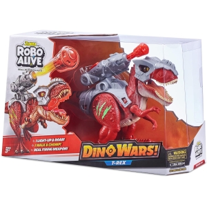 ZURU ROBO ALIVE-DINO WARS-SERIES 1 T-REX,Bulk,6pcs (No Inner,STDColor) -S001