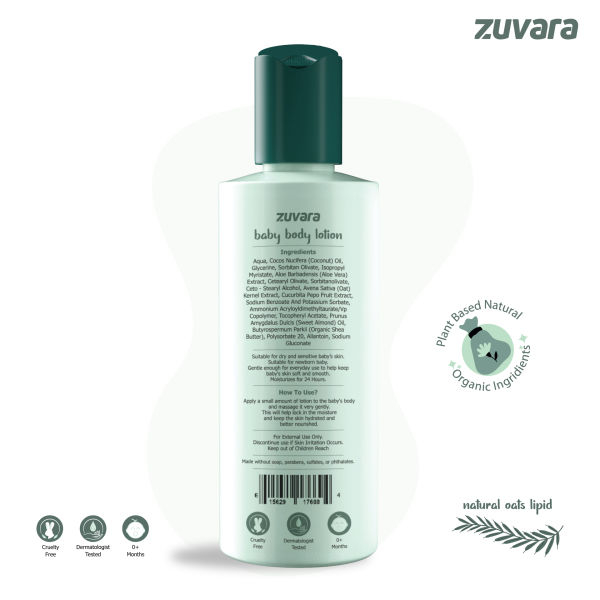 Zuvara Baby Body Lotion - 100ml - Image 2