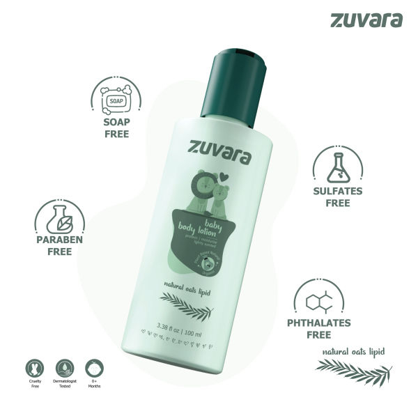 Zuvara Baby Body Lotion - 100ml - Image 4
