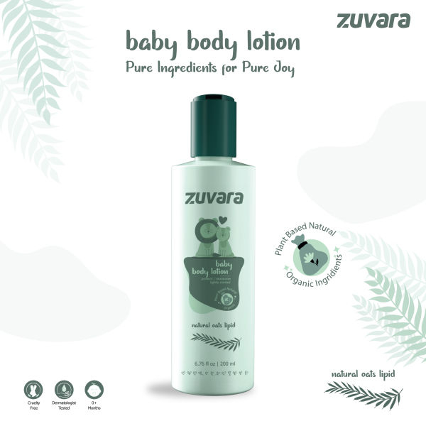 Zuvara Baby Body Lotion - 200ml - Image 3