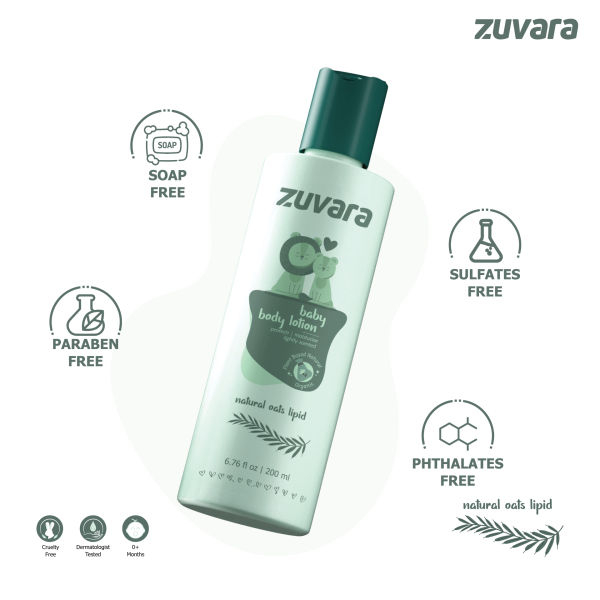 Zuvara Baby Body Lotion - 200ml - Image 4