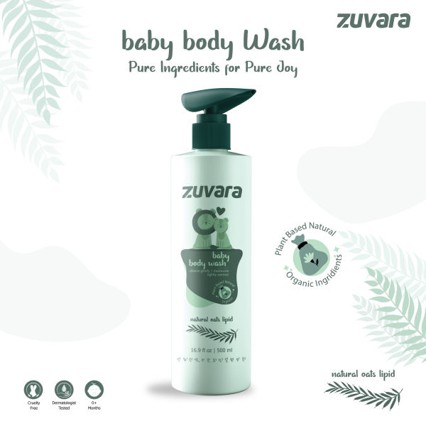 Zuvara Baby Body Wash - 500ml - Image 3
