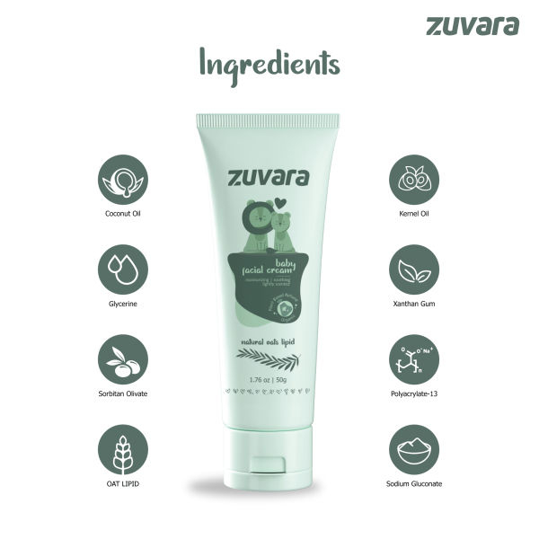 Zuvara Baby Facial Cream - 50g - Image 5
