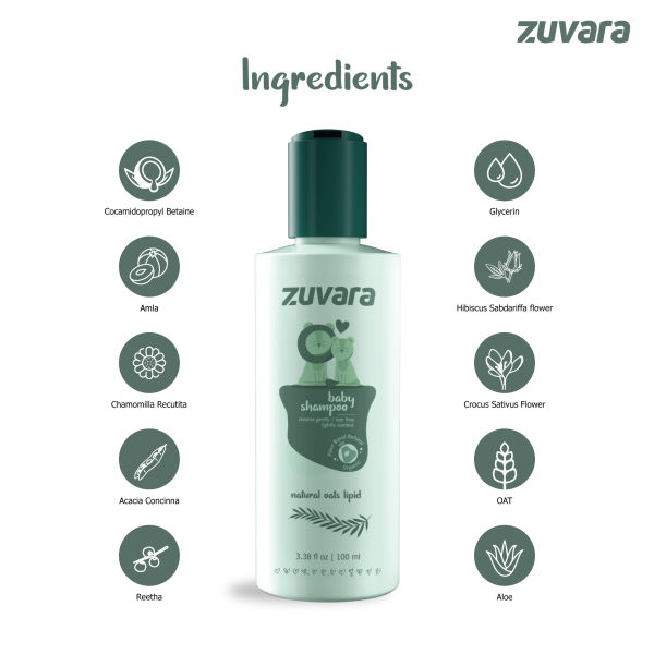 Zuvara Baby Shampoo - 100ml - Image 5