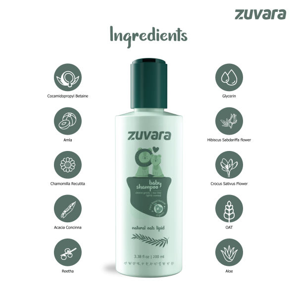 Zuvara Baby Shampoo - 200ml - Image 5