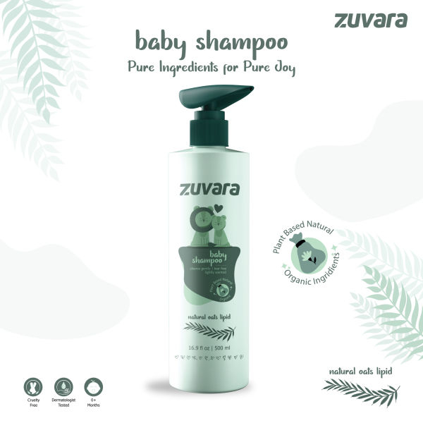 Zuvara Baby Shampoo - 500ml - Image 3