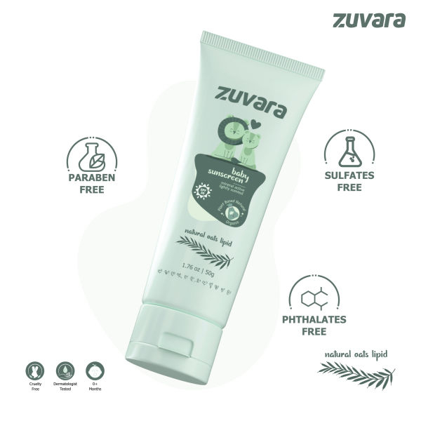 Zuvara Baby Sunscreen - 50g - Image 4