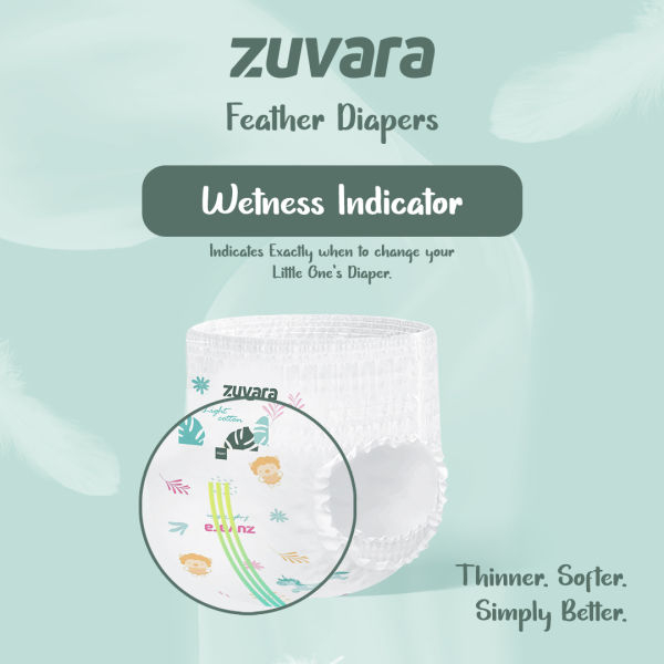 Zuvara Feather Diaper Pants - L (Pack Of 18) - Image 5