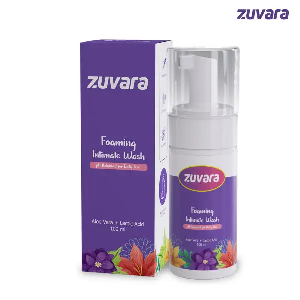 Zuvara Foaming Intimate Wash - 100ml - Image 2