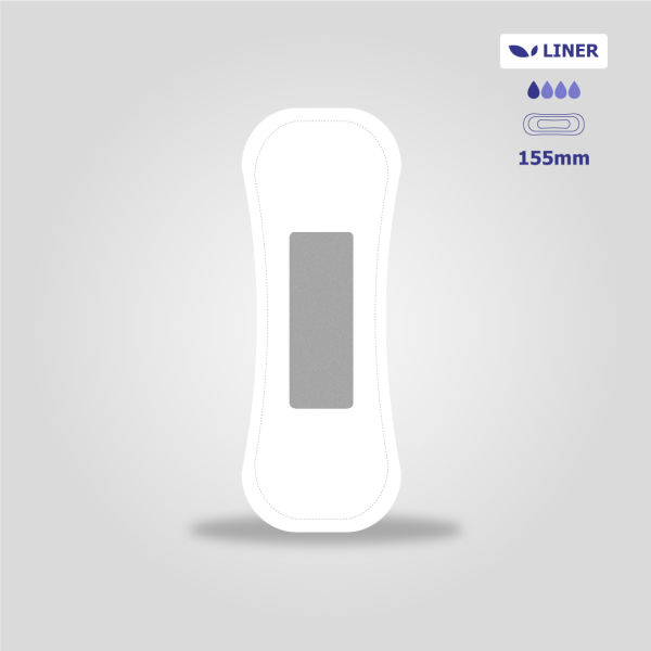 Zuvara Panty Liners - 155 mm (Pack of 20) - Image 2