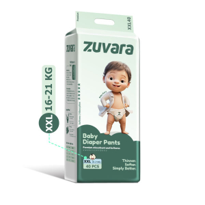 Zuvara Premium Diaper Pants - XXL (Pack Of 40)