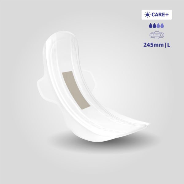 Zuvara Sanitary Pads - L - 245 mm (Pack of 10 * 3 Packets) - Care+ - Image 2