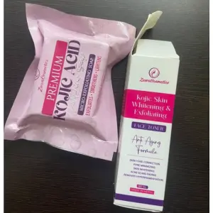Zuwacosmetics Kojic Acid Toner And Soap