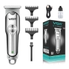 VGR V-071 Cordless Professional Hair and Beard Clipper Runtime 120 Min-Trimmer For Men With 3 Guide Combs (All Models)