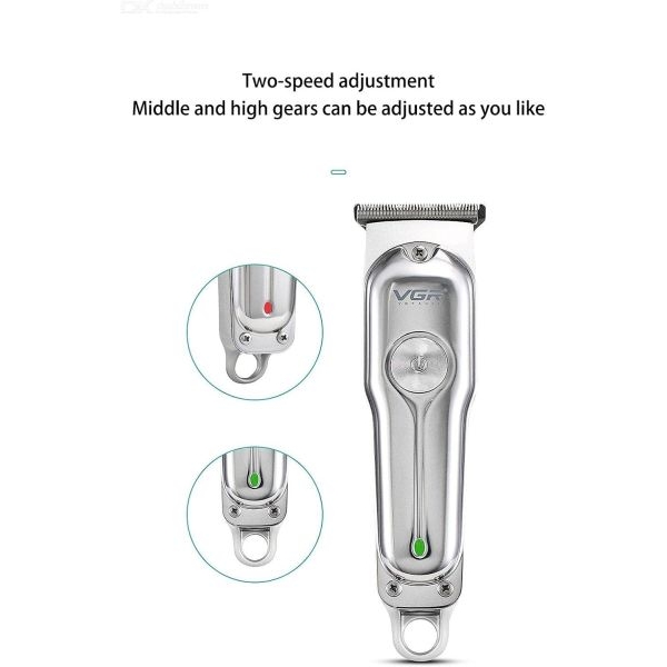 VGR V-071 Cordless Professional Hair and Beard Clipper Runtime 120 Min-Trimmer For Men With 3 Guide Combs (All Models) - Image 3